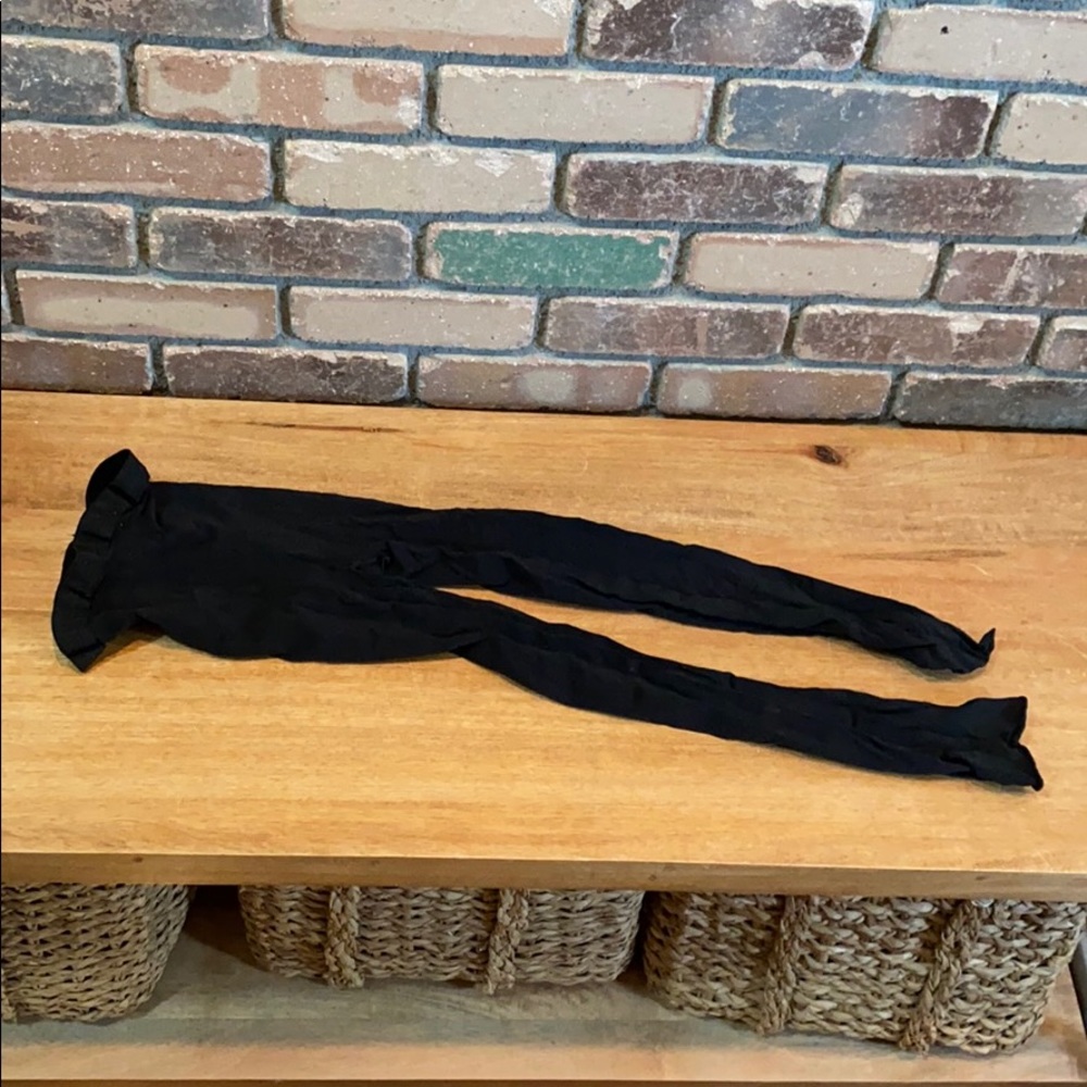 Body Wrappers Footless Black Dance Tights